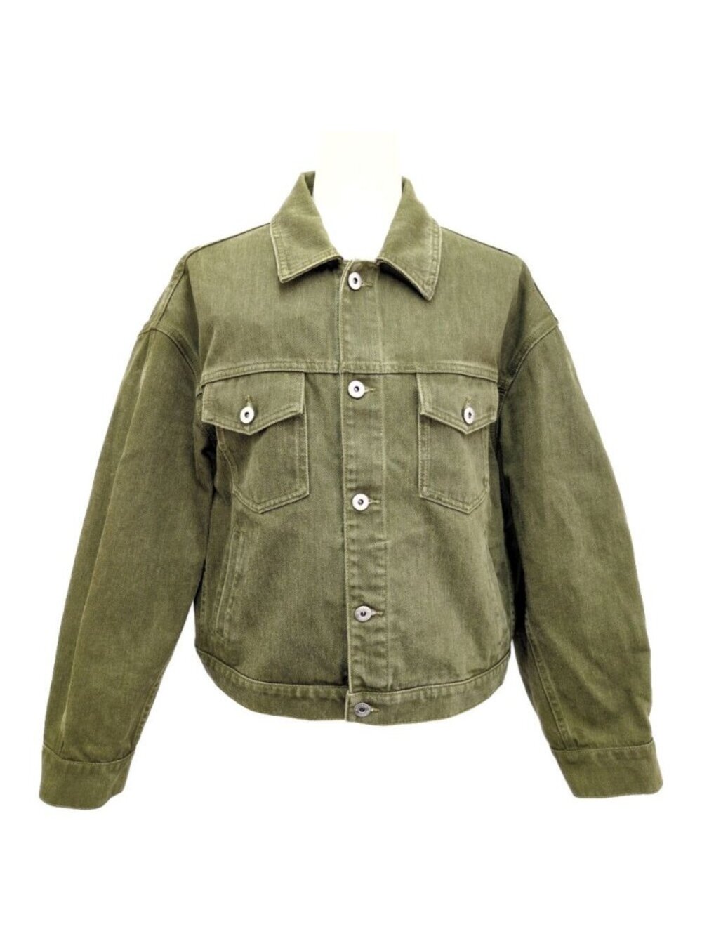 Bottega Veneta Denim Jacket Olive 44